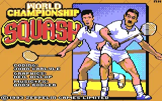 Backdrop artwork for World Championship Squash