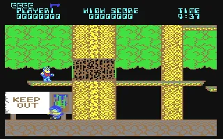 Backdrop artwork for Bionic Commando (NTSC Version)