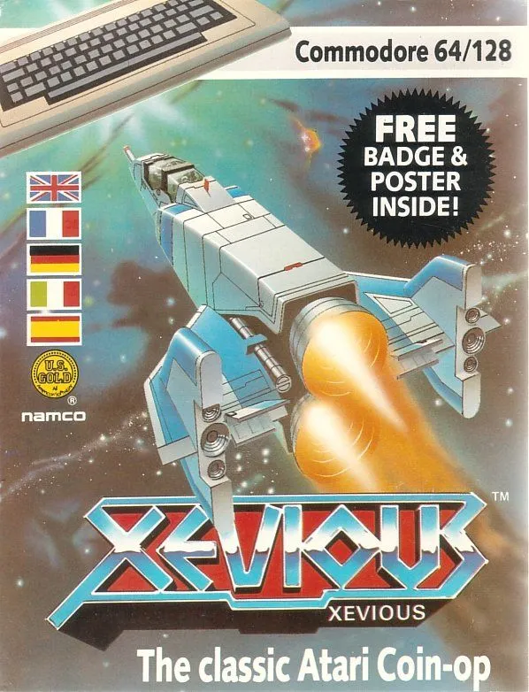 Xevious box art