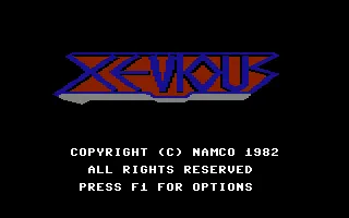 Xevious screenshot