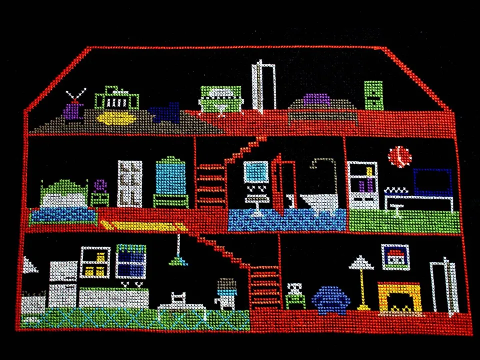 Backdrop artwork for Little Computer People