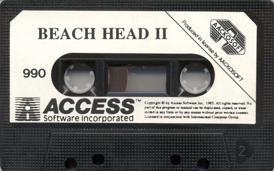 Beach-Head II: The Dictator Strikes Back cart