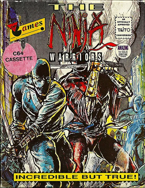 The Ninja Warriors box art