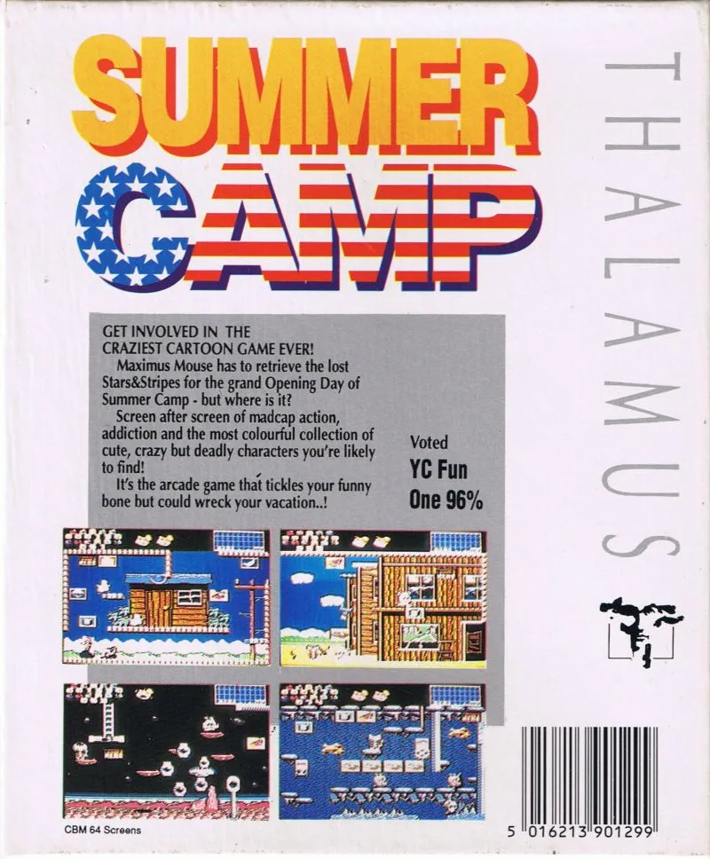 Summer Camp box back
