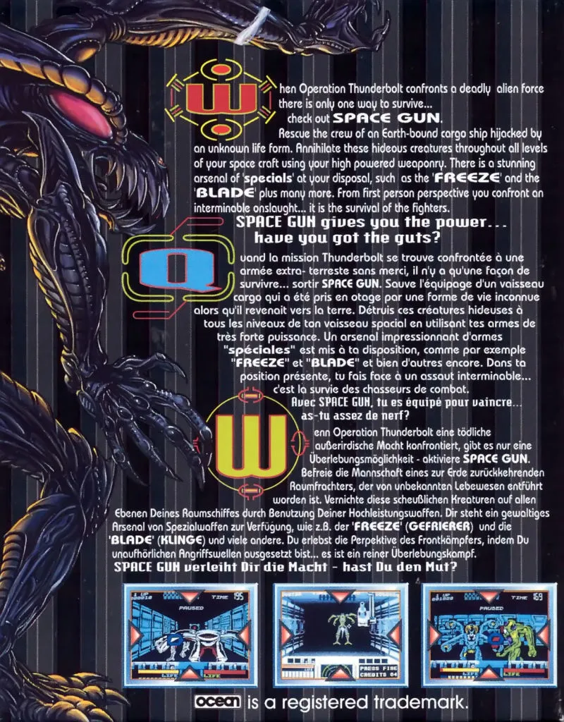 Space Gun box back