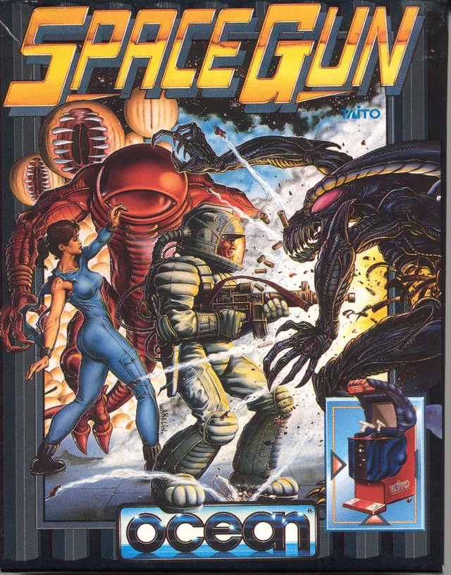 Space Gun box art