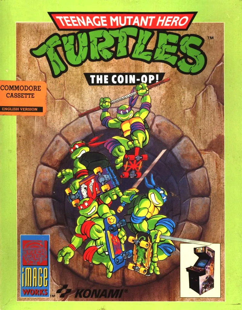Teenage Mutant Ninja Turtles: The Arcade Game box art
