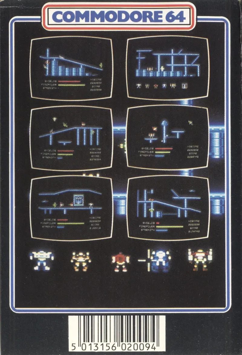 The Transformers box back