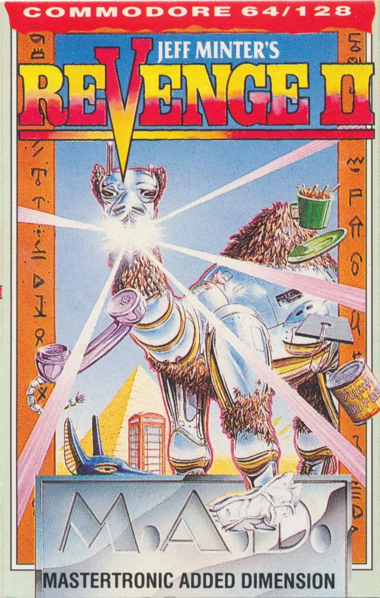 Return of the Mutant Camels cover art for Commodore 64