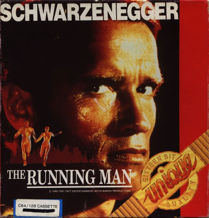 The Running Man box art