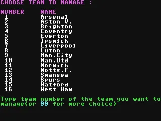 Football Manager screenshot