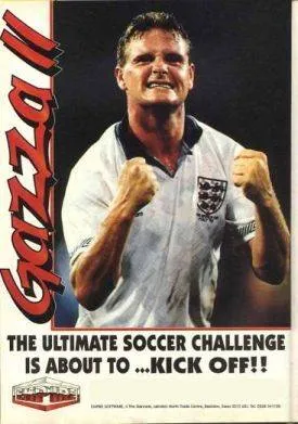Gazza II cover art for Commodore 64