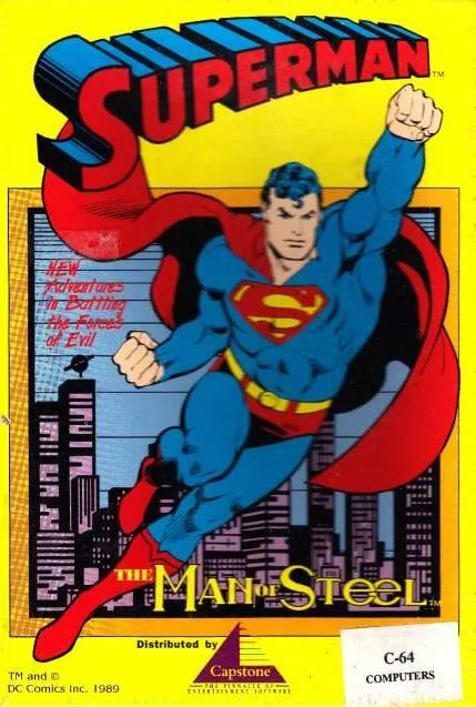 Superman: The Man of Steel box art