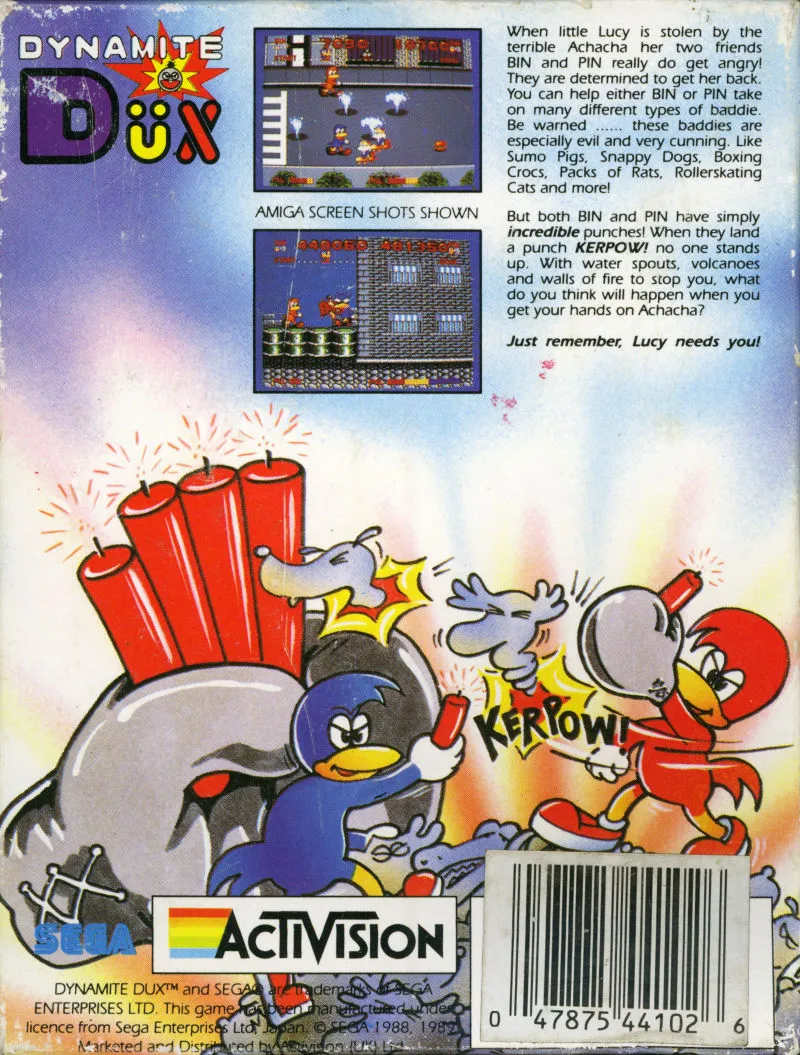 Dynamite Düx box back