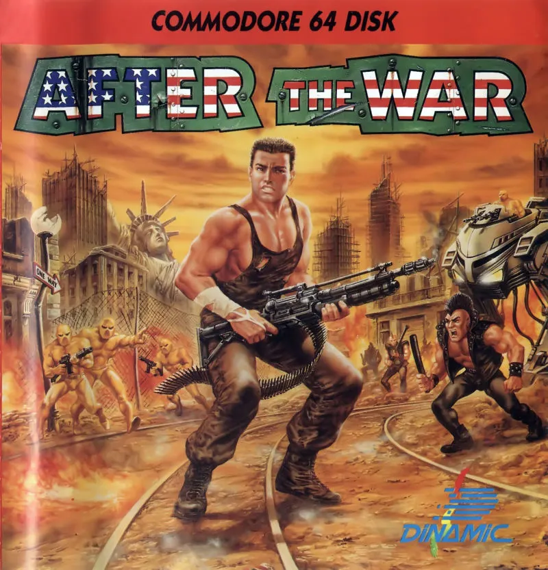 After the War cover art for Commodore 64