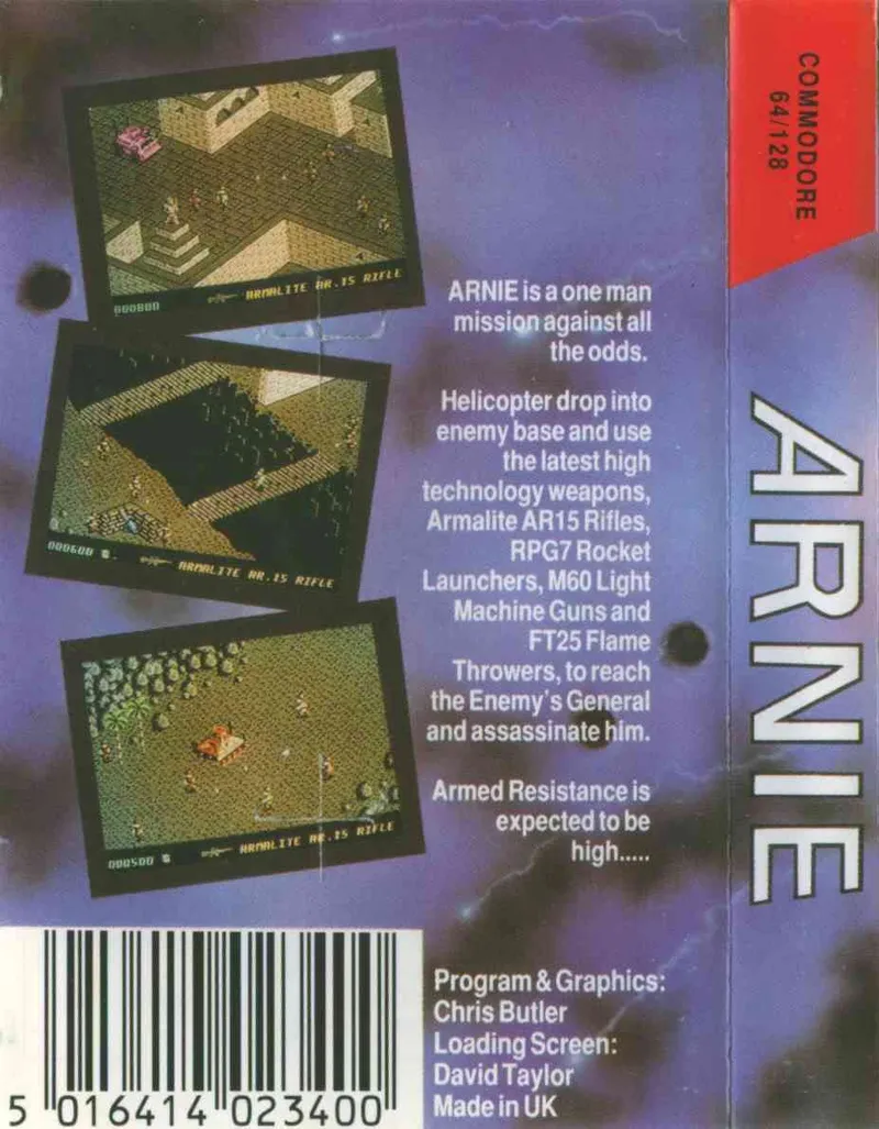 Arnie box back