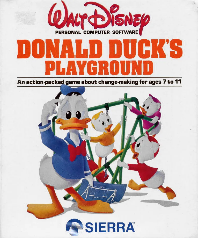 Donald Duck's Playground box art