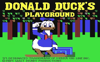 Donald Duck's Playground screenshot