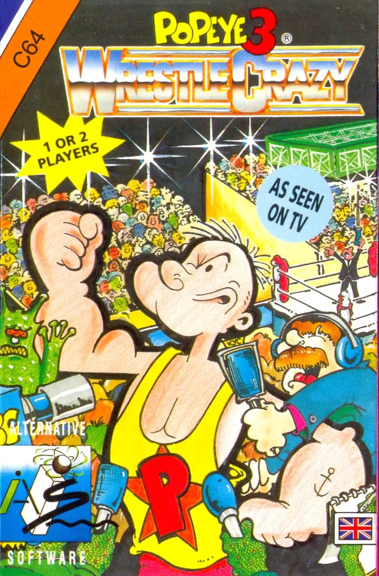 Popeye 3: WrestleCrazy box art