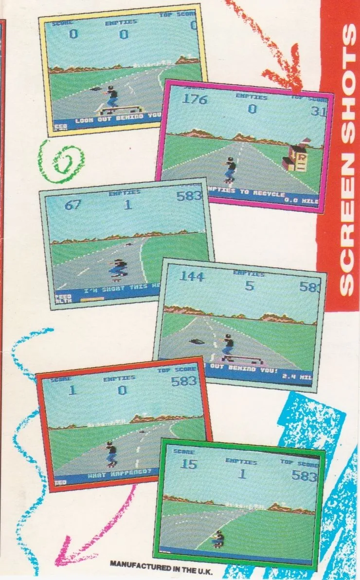 Street Surfer box back