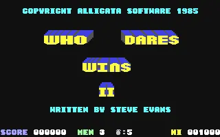 Who Dares Wins II screenshot