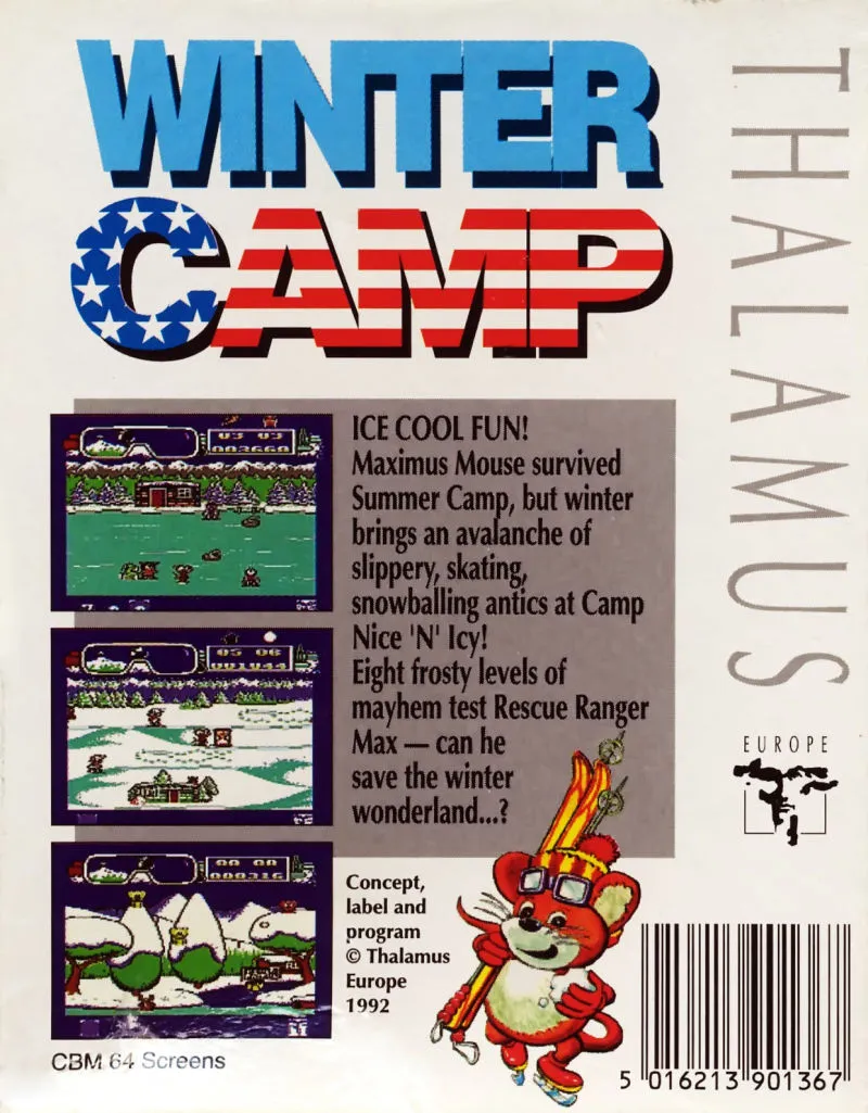 Winter Camp box back