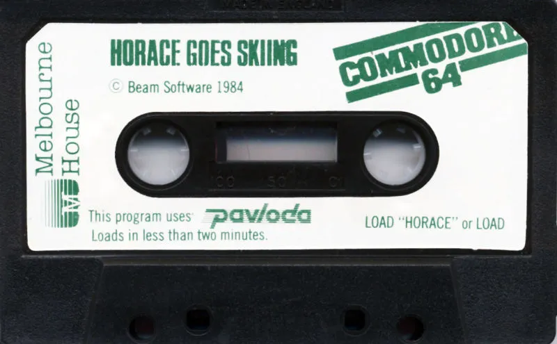 Horace Goes Skiing cart