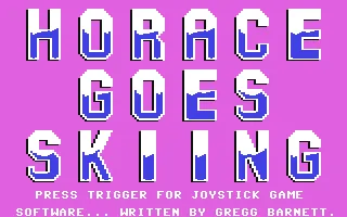 Horace Goes Skiing screenshot