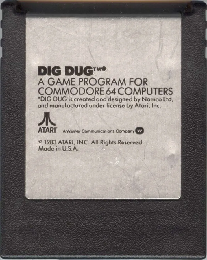 Dig Dug cart