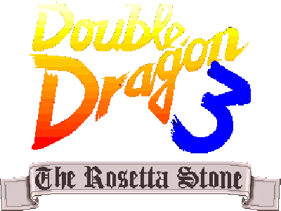 Double Dragon III: The Rosetta Stone logo