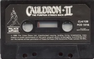 Cauldron II: The Pumpkin Strikes Back cart