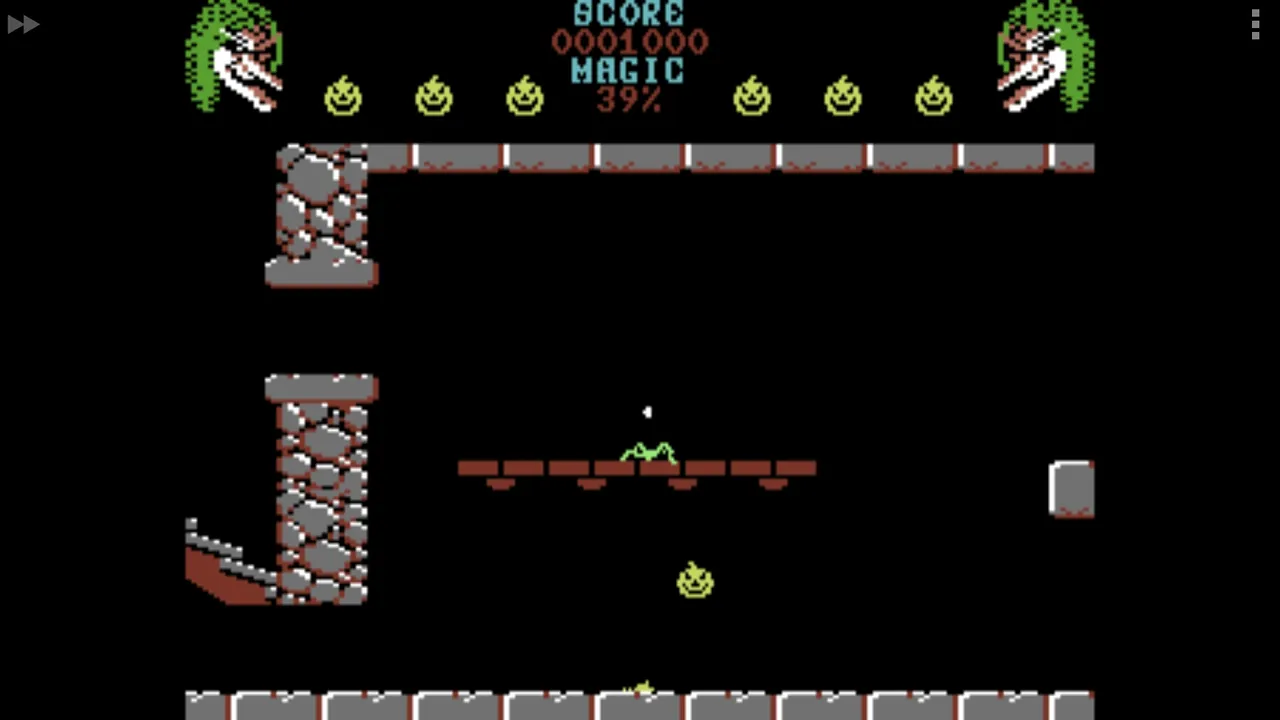 Backdrop artwork for Cauldron II: The Pumpkin Strikes Back