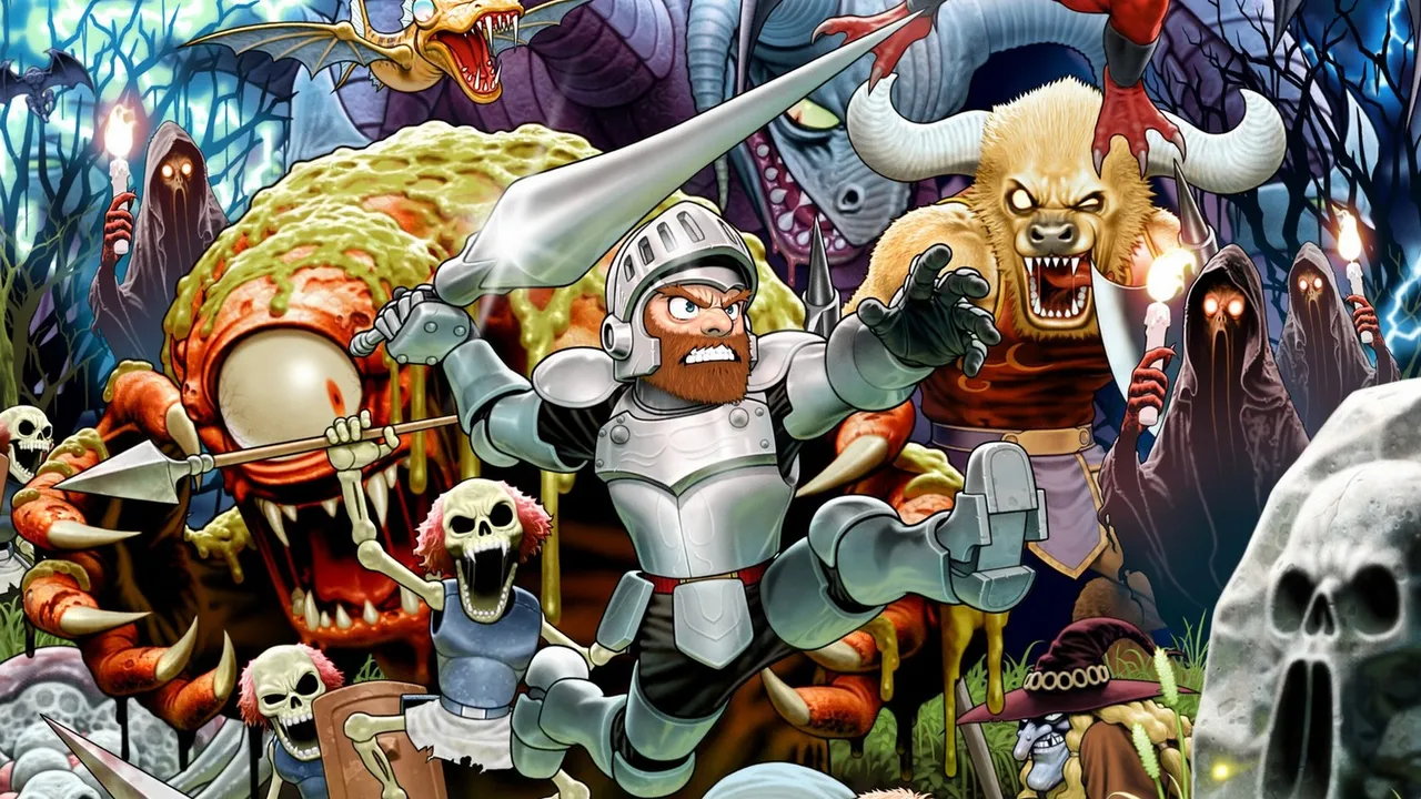 Backdrop artwork for Ghosts 'n Goblins