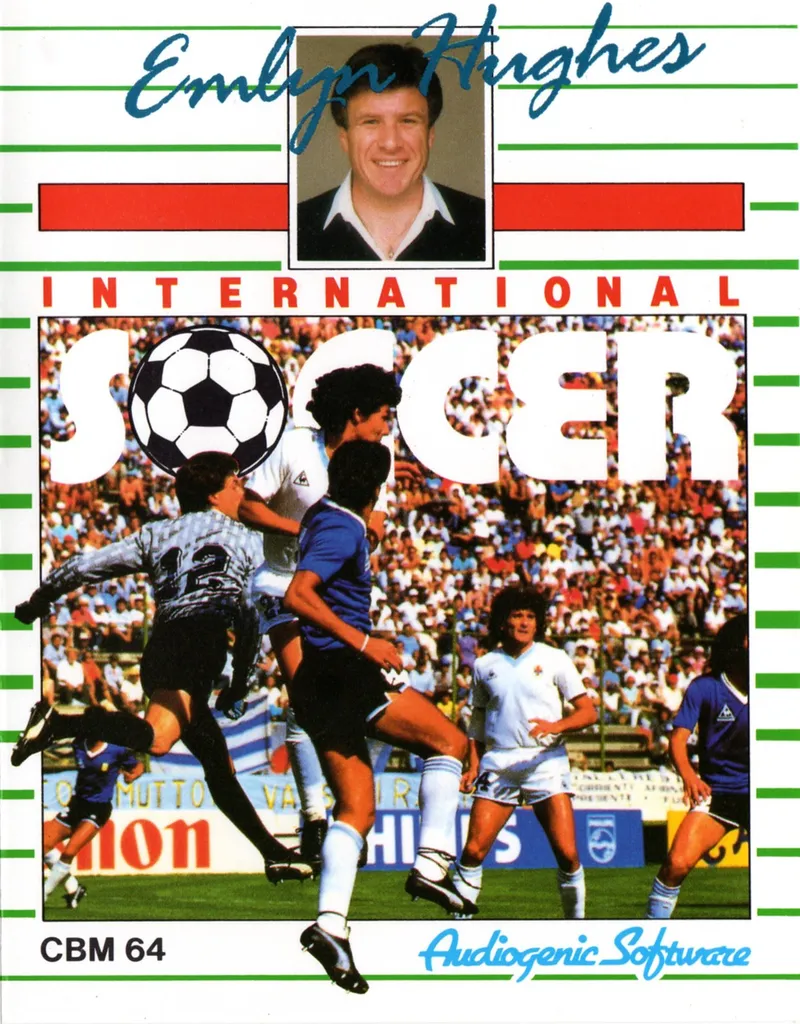 Emlyn Hughes International Soccer box art