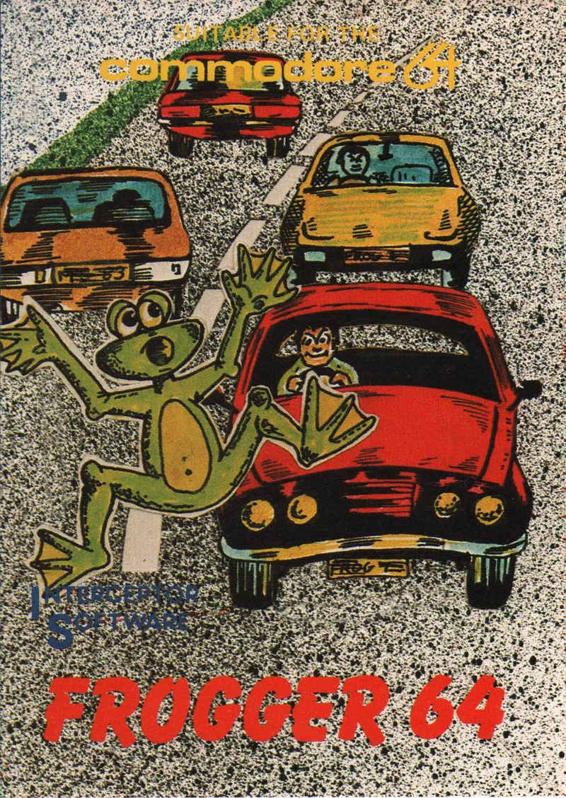 Frogger 64 box art