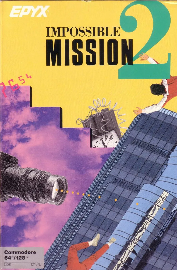 Impossible Mission 2 box art