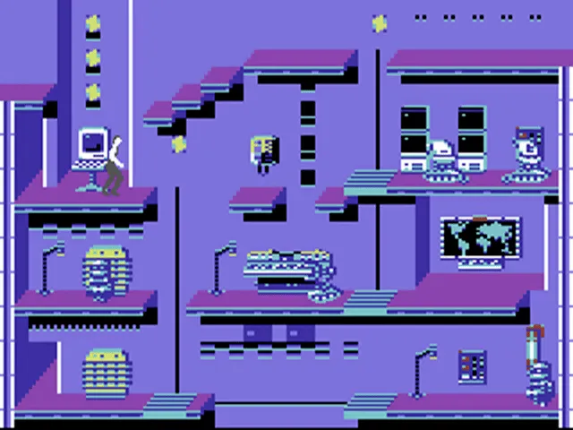 Impossible Mission 2 screenshot
