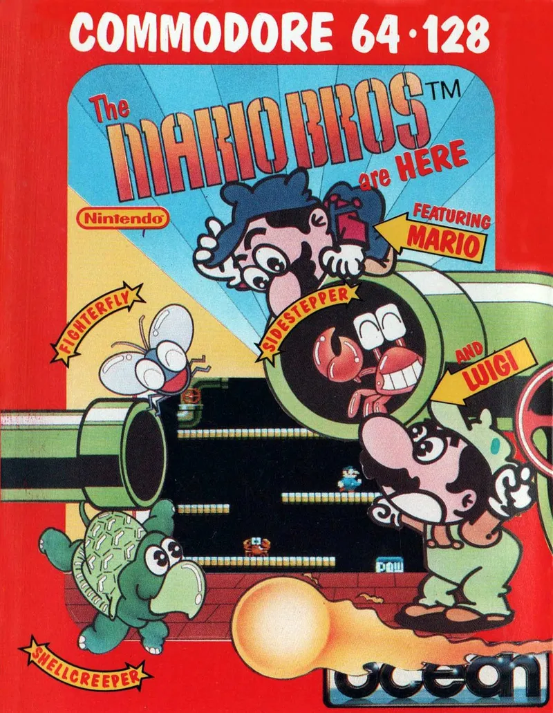 Mario Bros (Ocean) box art