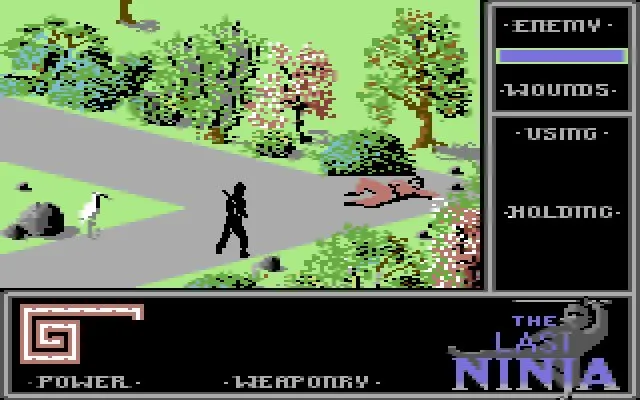 The Last Ninja screenshot