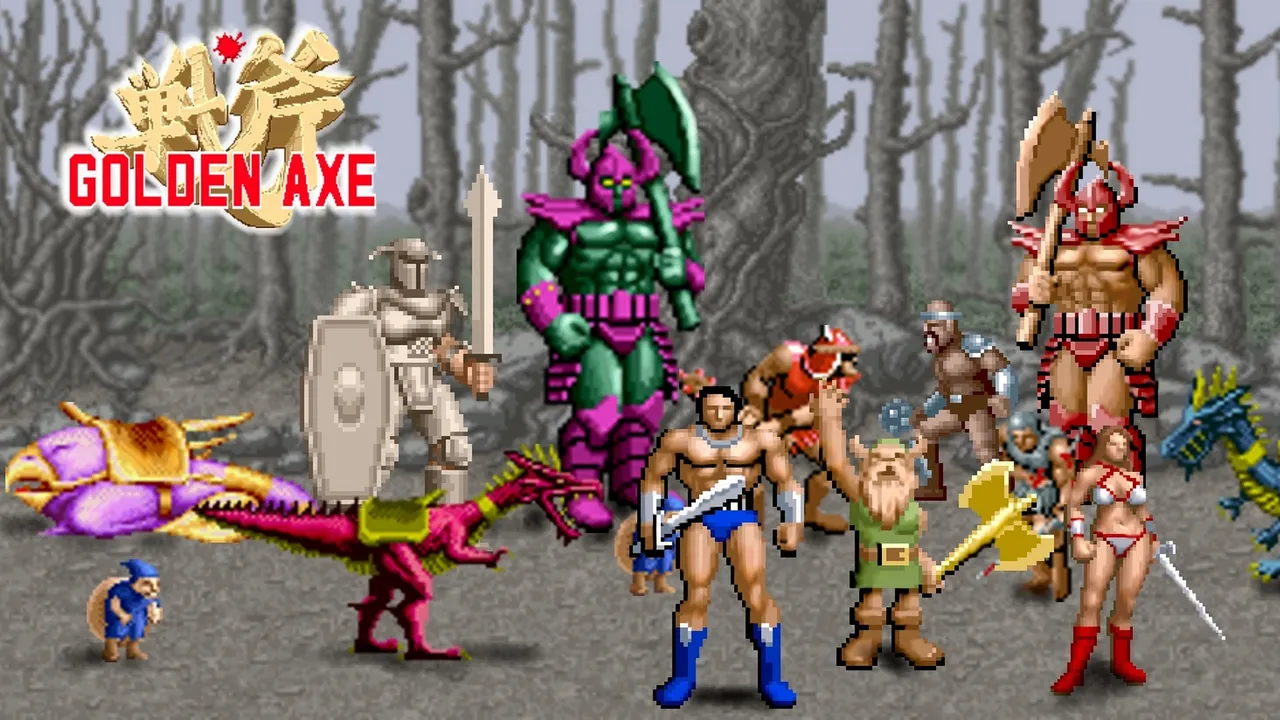 Backdrop artwork for Golden Axe