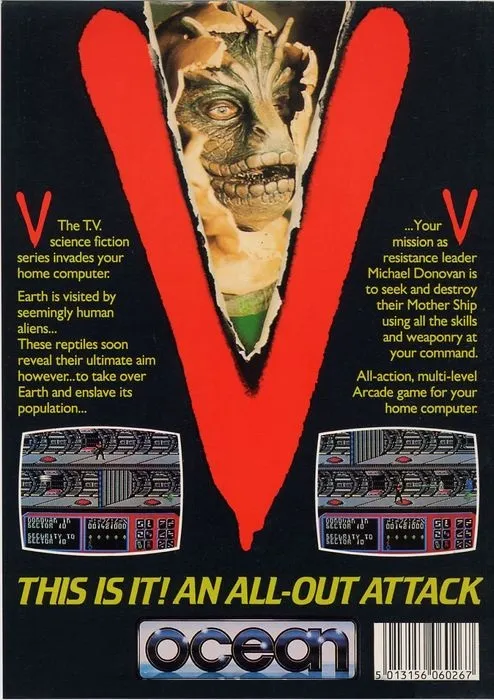 V box back