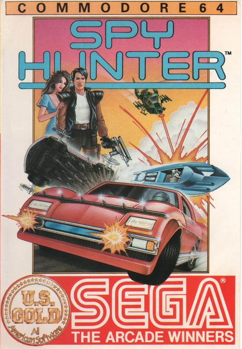 Spy Hunter box art
