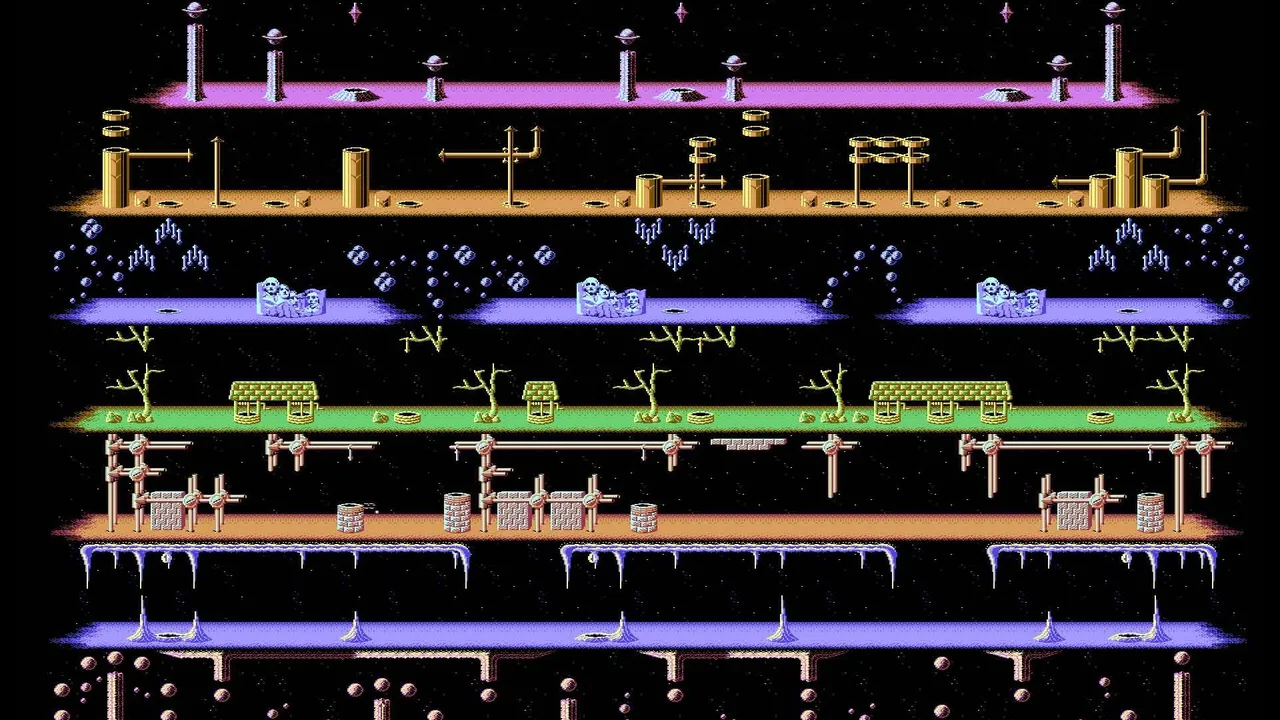Backdrop artwork for Wizball