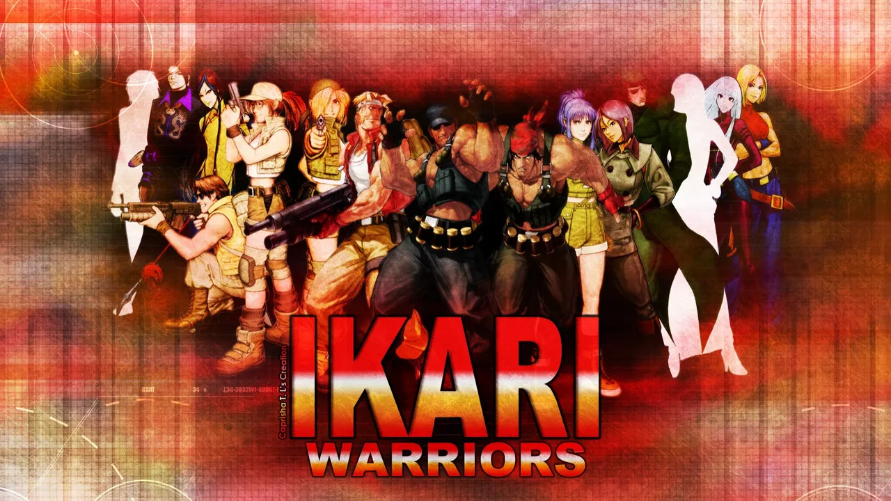 Backdrop artwork for Ikari Warriors (Europe)