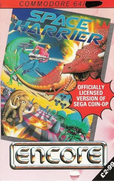 Space Harrier box art