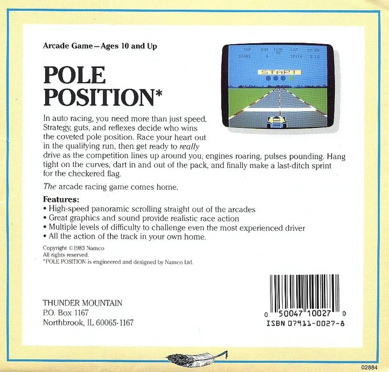 Pole Position box back