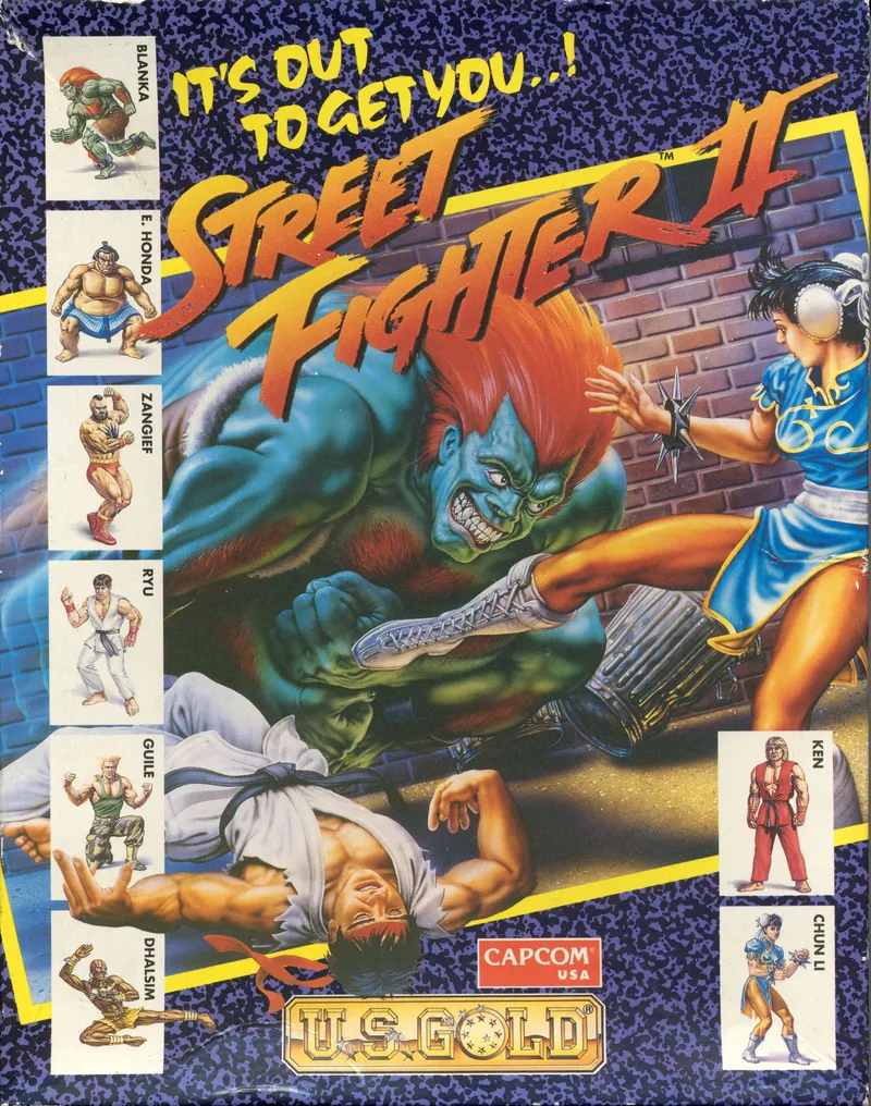 Street Fighter II box art