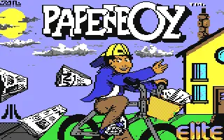 Paperboy screenshot