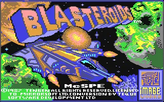 Blasteroids screenshot