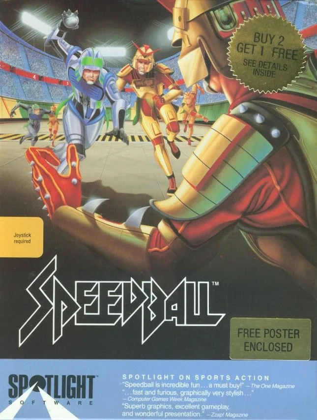 Speedball box art